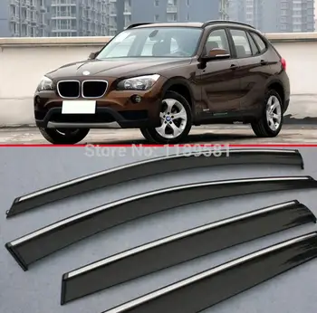 За BMW X1 2011-2015 Прозорец Ветрозащитный Козирка От Дъжд/Слънце отдушник автоаксесоари Етикети