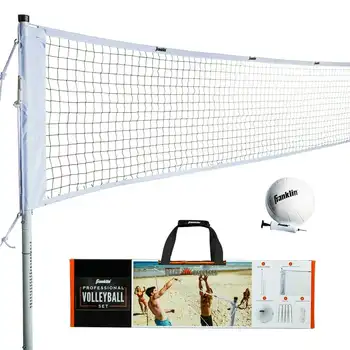 Комплект за волейбол с преносим мрежа + топката - професионален