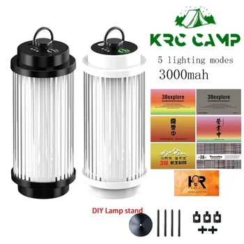 3000 mah 38-KT 38 Light 38 Explore USB Акумулаторни Къмпинг Светлини Външна Палатка лампа Мощни Мини Led Светлини Лагер Light