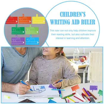 Инструмент за четене на Маркиране на Уплътнението за пръстите на Инструменти за писане Детски Направляващи Стълбчета, за да проверите за лечение на Дислексия