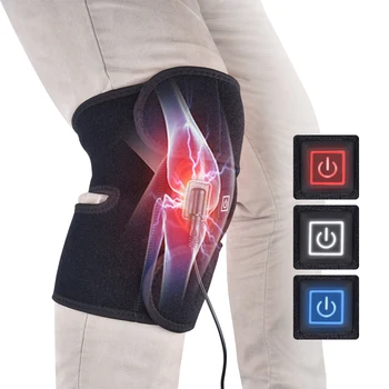 Коленете с подгряване, наколенници-бандажи, които са коленете, Термотерапевтическое обвивка, Горещ компрес, масажор за коляното при гърчове, ставите, облекчаване на болката.