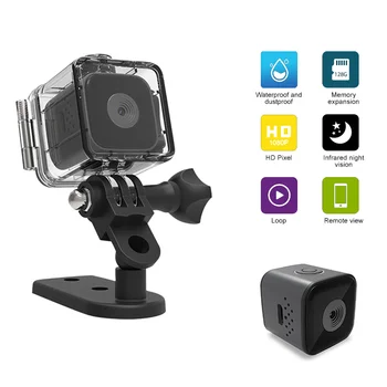 Екшън-камера SQ28 Спортна камера Ultra HD 1080P, улични мини-камера, камера за запис на видео DV, място за гмуркане, водоустойчив 30 м