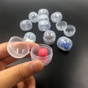 20PCS Мини пластмасова Прозрачна мащабна модел от черупка от яйце, сраснали яйцеобразные топки, кутия-капсула, симулационни модели, Декорация, Домашен декор, занаяти