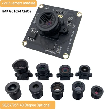Сензор GC1054 1 MP 720p резолюция 1280Х720 Hd Микроширокоширокий динамичен инфрачервен модул USB-камера с фиксиран фокус за камера на банкомат