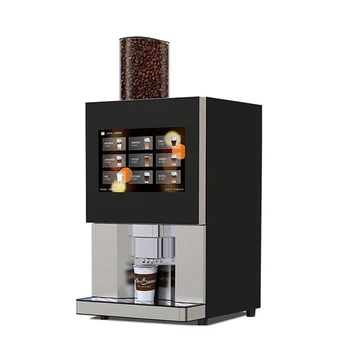 Автоматична кафемашина с двухмерным код на плащане еспресо предсказуем прясно смлян приготвяне