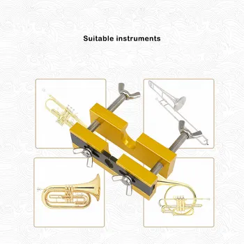 Професионален гребец метален рог за извличане на тромбона За облекчаване на срока за Подмяна на музикално оборудване и аксесоари за инструменти