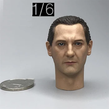 На разположение за продажба 1/6-аз Скулптура на Главата на спасител на урагана Лийъм Нисона за обикновените 12-инчов куклено аксесоари