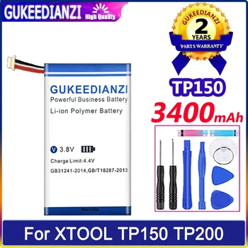 Батерия GUKEEDIANZI 3400 mah За XTOOL TP150 TP200 Bateria