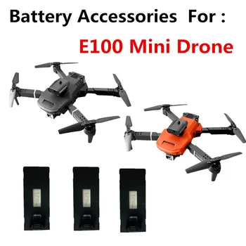 Оригинални аксесоари за мини-дрона E100 Батерия 3,7 В 1800 ма/За резервни части дрона E100 Батерия Дрона E100
