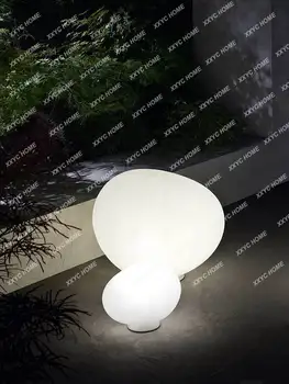 Led градинска лампа за тревата, водоустойчив стъклена сферична лампа, ландшафтна лампа за вътрешния двор на вилата