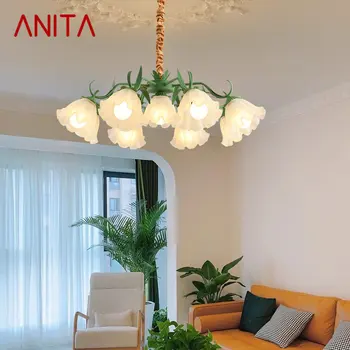 Таван led полилей TEMAR Творчески окачен лампа в ретро-стил, промишлени въжета за дома, спалня на тавана