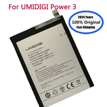 Оригинална Батерия 2024 Година За UMI UMIDIGI Power 3 Power3 6150mAh Високо Качество Bateria 