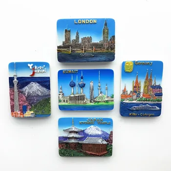 Лондон, Япония, Германия, Кувейт, Туристически сувенири на магнити, стикери за хладилник, предмети за декорация, подаръци за пътуване