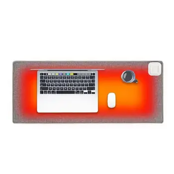 Подложка за клавиатура с подгряване, подложка за мишка с електрически нагревател, тенис на мат, зима топло за ръце, подложка за компютърна маса с подгряване, подложка за мишка и клавиатура с подгряване