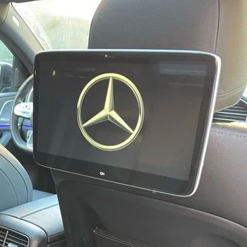 Щепсела и да играе 11,6-инчов монитор останалите главата на автомобила Android със скрита за монтиране на стена за развлекателна система за задната седалка на Mercedes Benz 2024 година на издаване.
