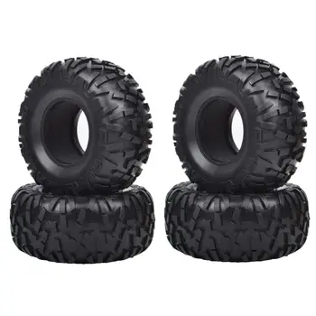 Гумени Предните и задните гуми от каучук/Комплект гуми за шаси Tamiya BlackFoot Monster Beetle