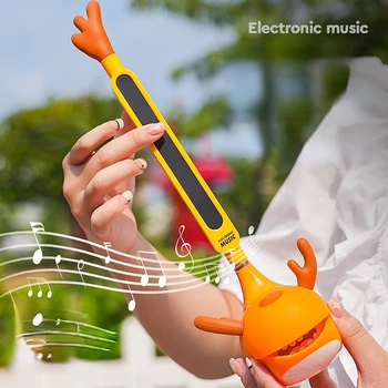 Otamatone Детски Играчки Японски Електронен Музикален Инструмент Преносим Синтезатор Забавни Магически Звуци Подарък за Деца