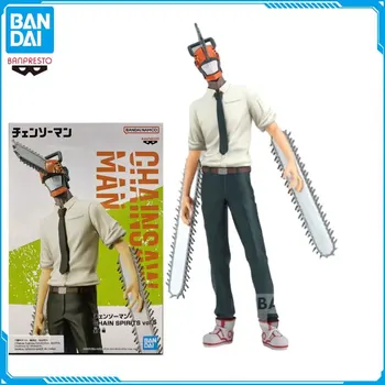 Bandai Original Chainsaw Man Denji Vol.5 16 см PVC аниме Фигурки са подбрани модел Играчки за момчета Детски подаръци за рожден ден
