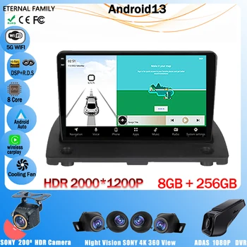 Авто Android 13 7862 CPU За Volvo XC90 XC 90 2004-2014 Радиоплеер GPS Навигация Мултимедия Авторадио Carplay Auto NO 2Din DVD