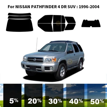 Предварително обработена нанокерамика, комплект за UV-оцветяването на автомобилни прозорци, Автомобили фолио за прозорци на NISSAN PATHFINDER 4 DR SUV 1996-2004