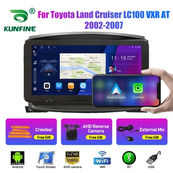 10,33 Инча Радиото в автомобила На Toyota Land Cruiser 100 VXR AT 02-07 2Din Android Восьмиядерный Авто Стереонавигационный Плейър на Екрана Carplay