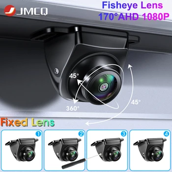 JMCQ AHD 170 ° 1920x1080P Автомобили HD Камера за Задно виждане Рибешко Око Starlight Нощно Виждане Универсална Камера за Задно виждане за Кола