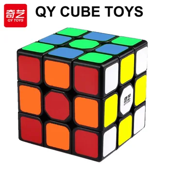 QiYi Sail W Магията на Куб 3x3x3 Професионална Статия пъзел 3x3 3 × 3 Детски играчки-неспокойни QY Qihang W Original Cubo Magico за игри