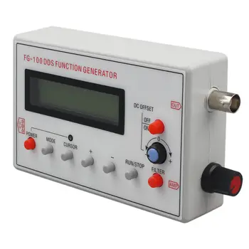 Функция FG-100 DDS Генератор на сигнали Брояч честота 1 Hz - 500 khz